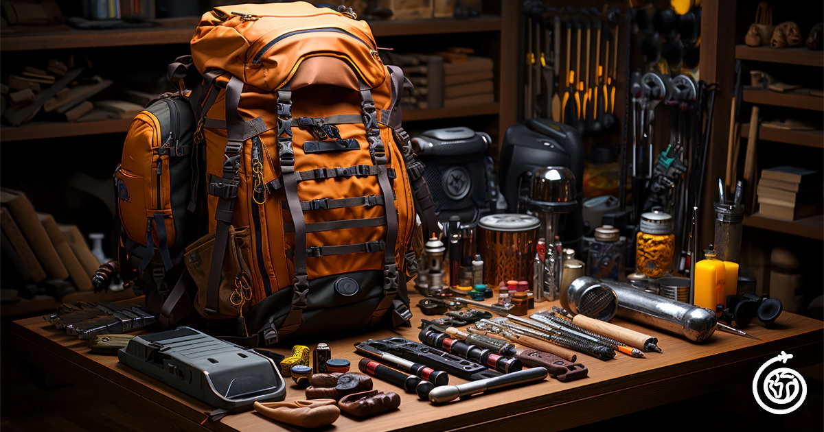 Backpack tools for the Road Trip from salt lake city to Yellowstone